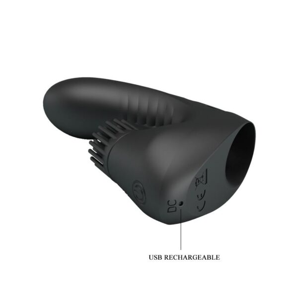 Estimulador Rotación Magic Drill USB Silicona - Imagen 7