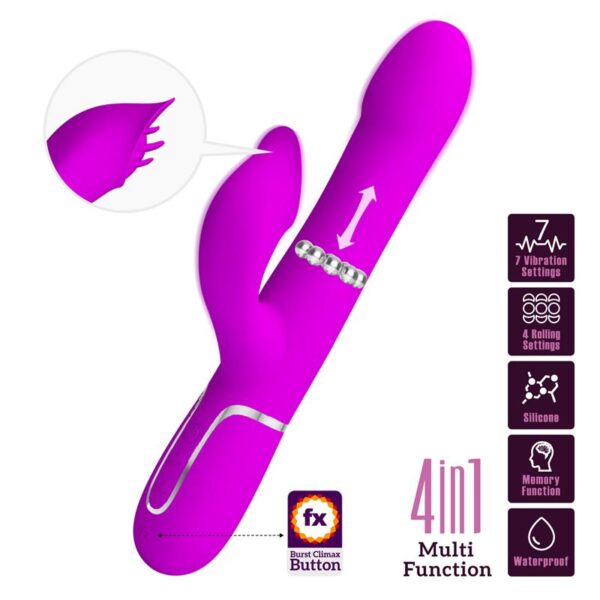 Falin Rolling Vibrador con Bolas Rotatorias USB