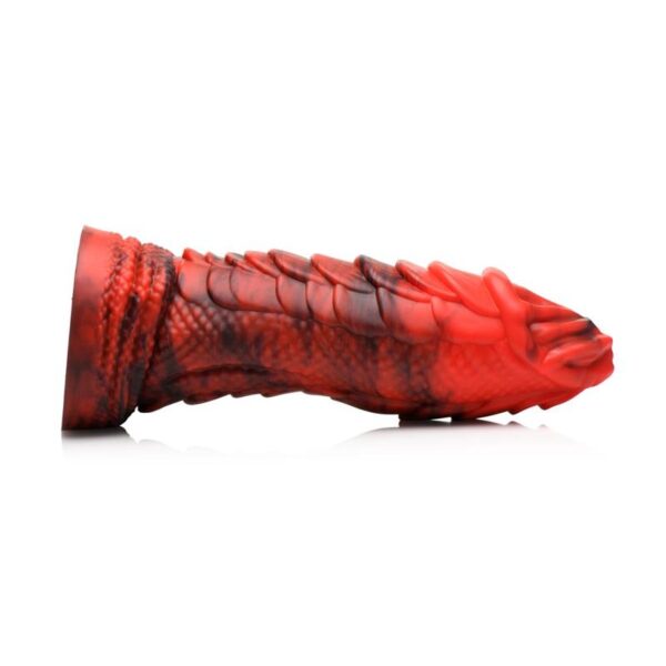 Fire Dragon Red Scaly Dildo Dragón - Imagen 2