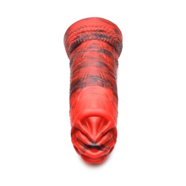Fire Dragon Red Scaly Dildo Dragón - Imagen 8