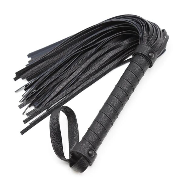 Flogger Clásico 42 cm Negro - Imagen 6