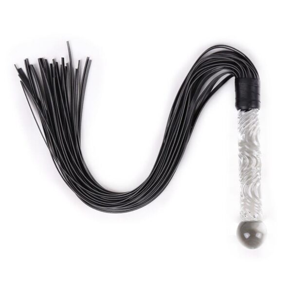 Flogger con Mango de Cristal 70 cm - Imagen 7