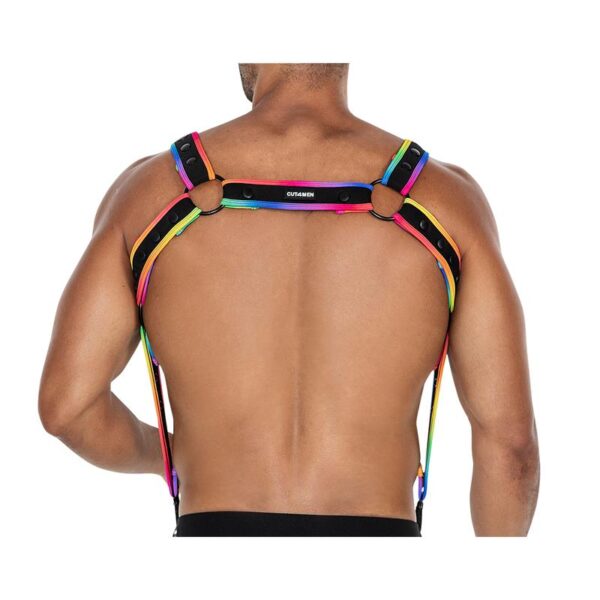 H4RNESS05 Arnés de Pecho Neon MultiColor Talla Única - Imagen 6