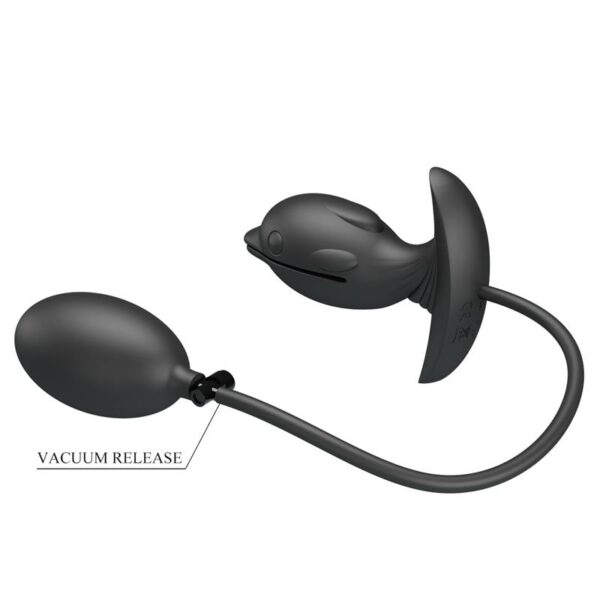 Hanson Plug Anal Inflable con Vibración