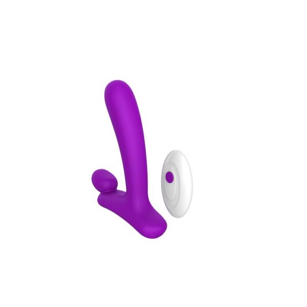 Horny Hunter Plug Anal con Vibración y Control Remoto Silicona Líquida USB