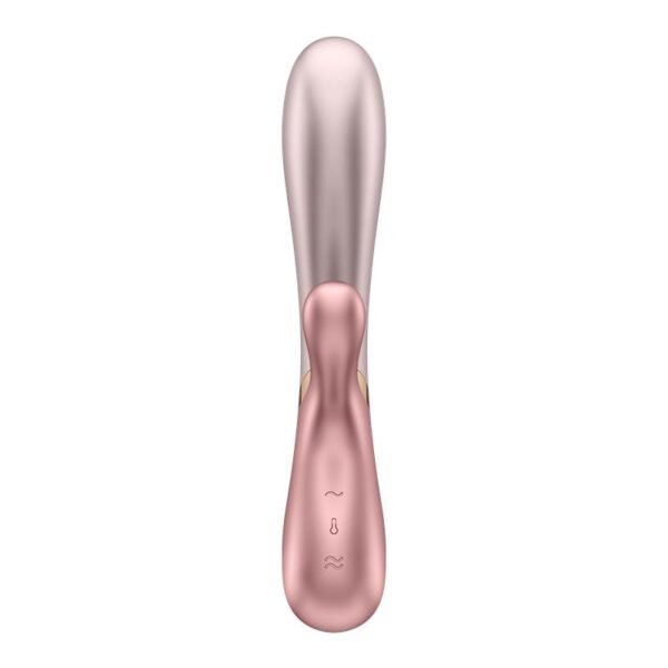 Hot Lover Vibrador con Efecto Calor con APP Duo-Rosa