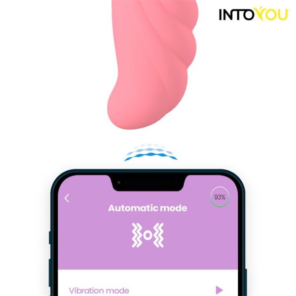 Huevo Vibrador con Movimiento Waving con APP USB