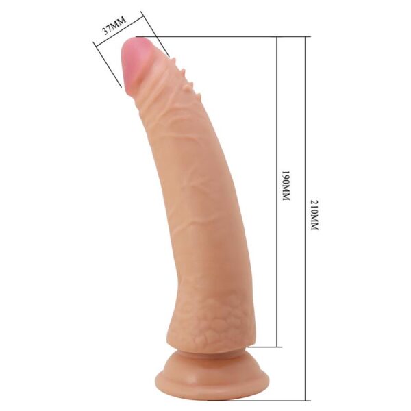 Dildo con Piel Deslizante Kable 8.3 - 21 cm - Imagen 11