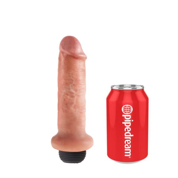 King Cock Dildo Eyaculador 6 Color Natural