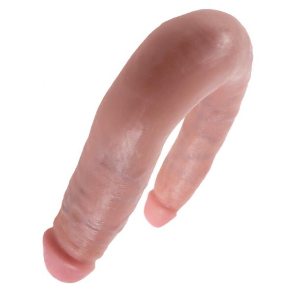 King Cock Pene Doble Penetración Pequeño 5 - Color Natural - Imagen 7