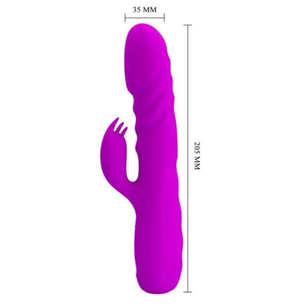 Melanie Vibrador con Thrusting y Rotación