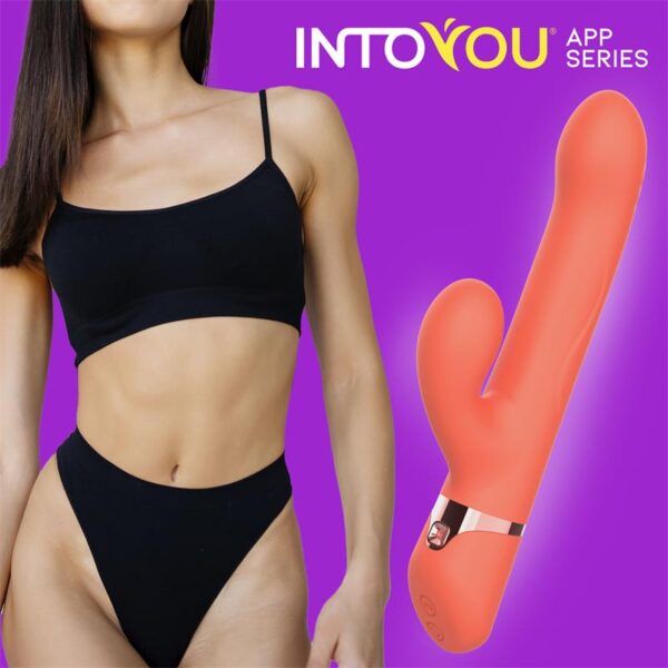 Mindy Vibrador con Anillo de Bolas Up and Down, Finger y Pulsación con APP