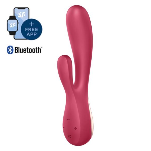 Mono Flex Vibrador con APP Rojo