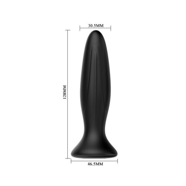 Mr. Play Vibrating Anal Plug USB Silicone Clave 50