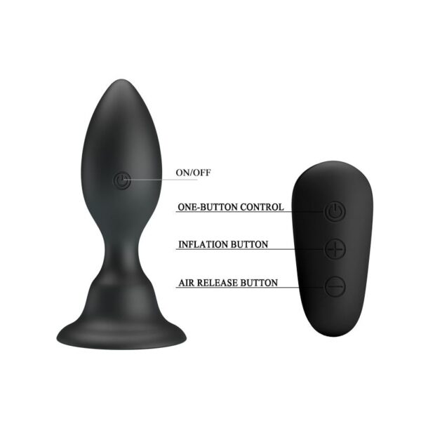 Mr. Play Vibrating Anal Plug with Remote Cl50