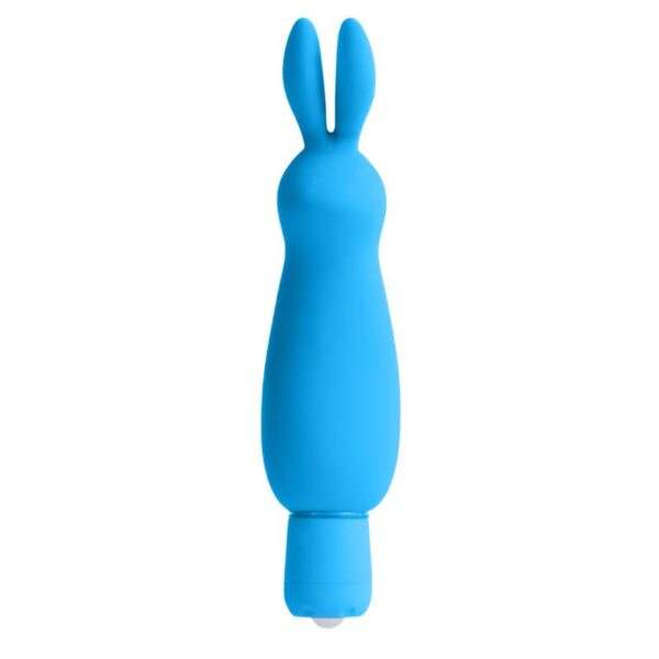 Neon Mini Vibrador Luv Bunny Azul - Imagen 6