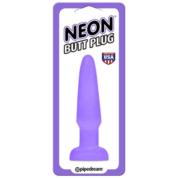 Neon Plug Anal Púrpura - Imagen 3