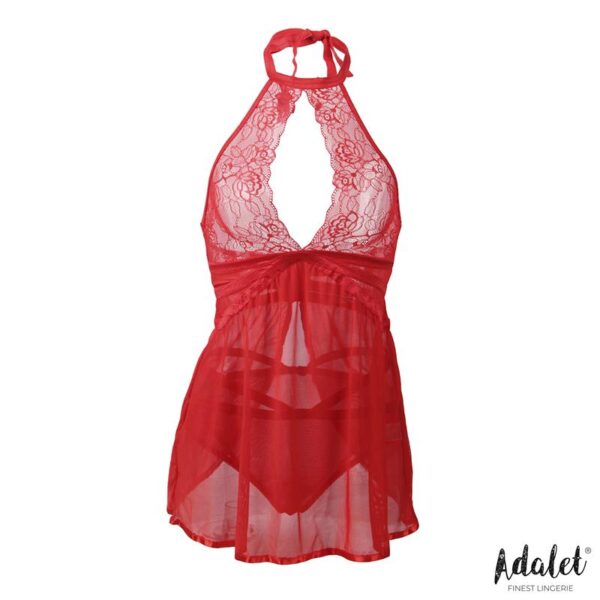 Nova Babydoll y Tanga Rojo