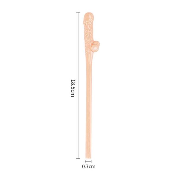 Pajita de Pene Pack de 9 - Imagen 6
