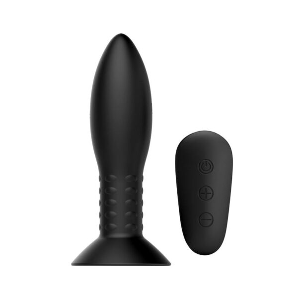 Plug Anal Inflable con Vibración y Rotación Control Remoto Mr. Play