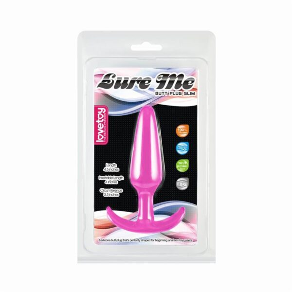Plug Anal Lure Me Talla S Rosa - Imagen 9