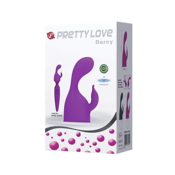 Pretty Love Cabezal Masajeador Darcy Púrpu CL75