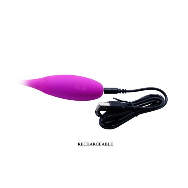 Pretty Love Huevo Vibrador Snaky Color Rosa - Imagen 4