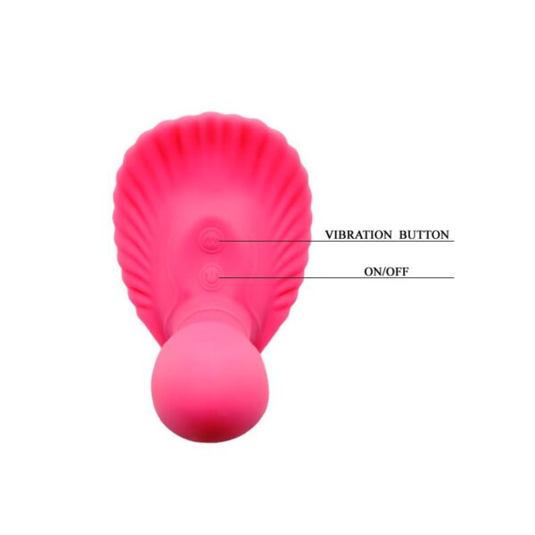 Pretty Love Vibrador a Control Remoto Fancy Clamshell Color Rosa - Imagen 6