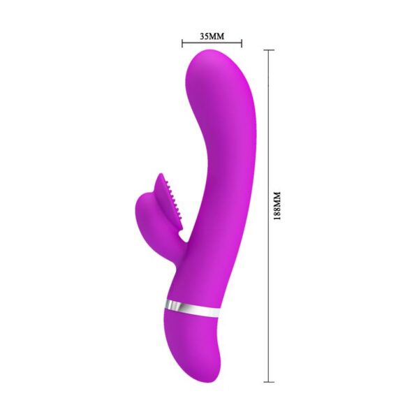 Pretty Love Vibrador Bert Color Púrpura