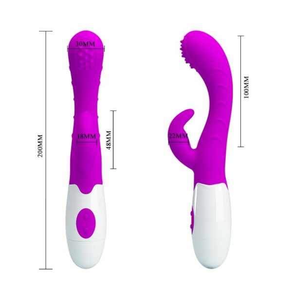 Pretty Love Vibrador Bruno Color Púrpura