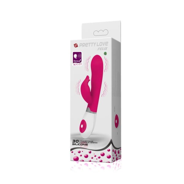 Pretty Love Vibrador Felix Color Rosa - Imagen 4