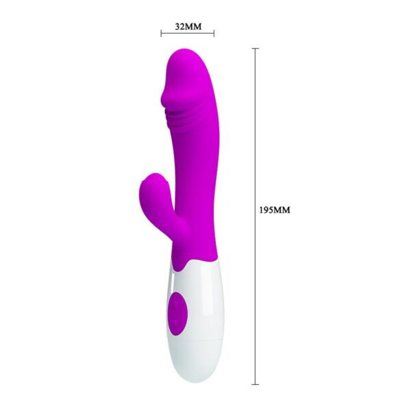 Pretty Love Vibrador Snappy Color Púrpura - Imagen 4