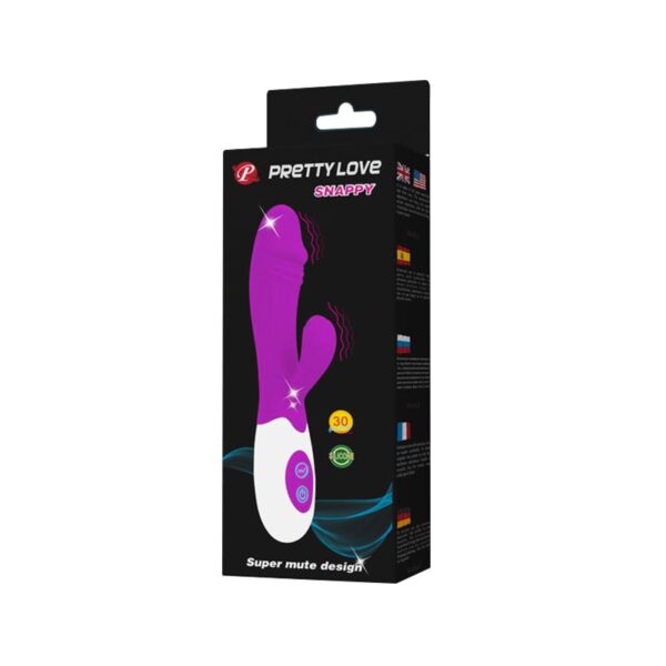 Pretty Love Vibrador Snappy Color Púrpura - Imagen 6