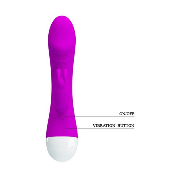 Pretty Love Vibrador Will Color Púrpura - Imagen 9