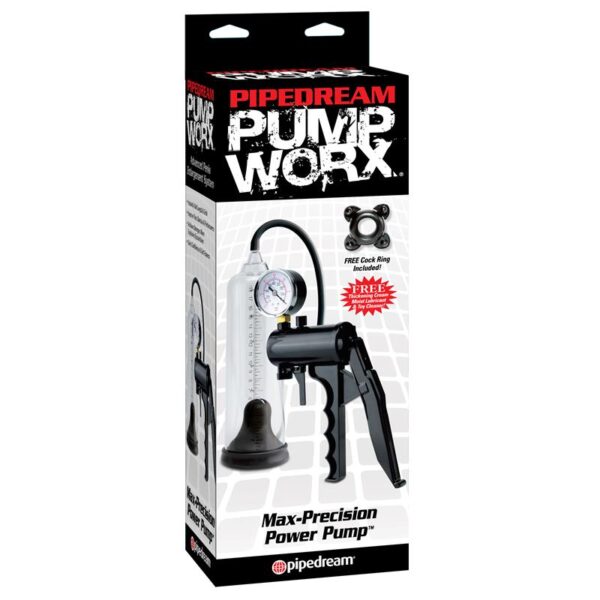 Pump Worx Succionador de Máxima Precisión olor Negro