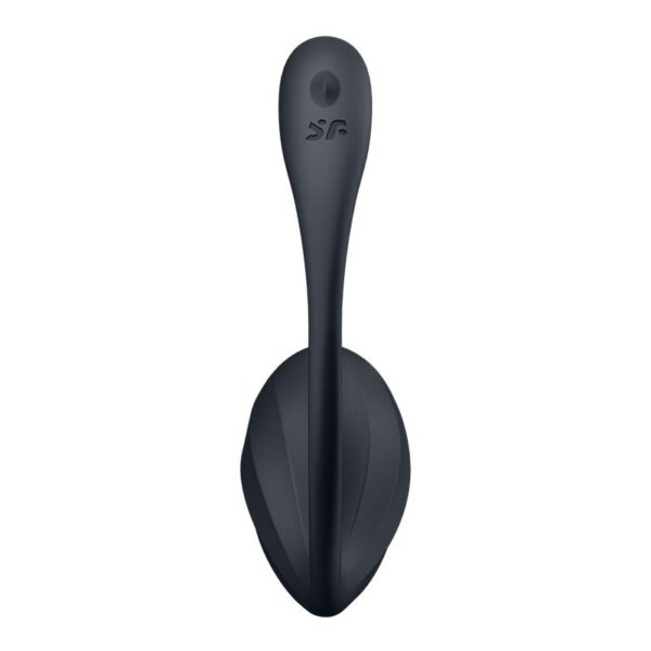 Ribbed Petal con Satisfyer Connect APP Negro - Imagen 12