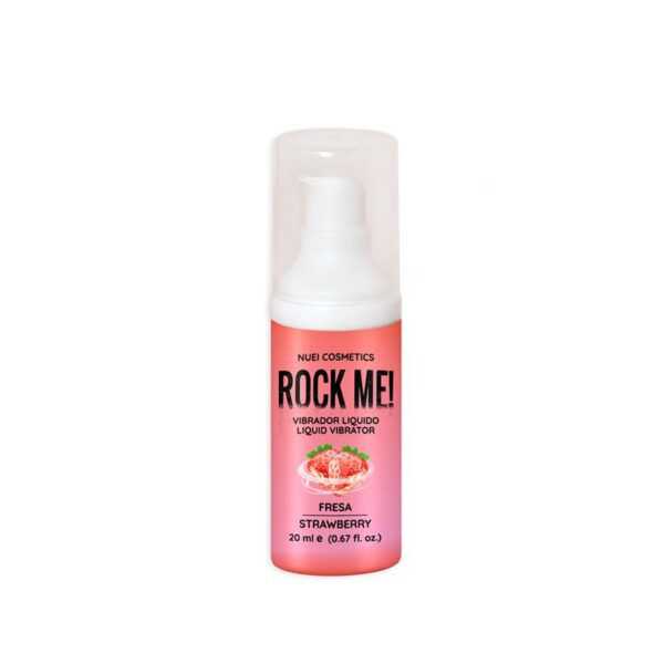 Rock Me! Vibrador Líquido Fresa 20 ml