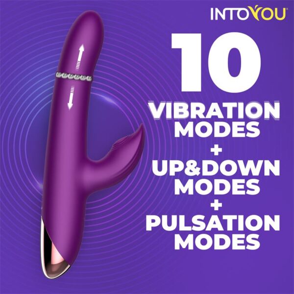 Sendel Vibrador con Anillo de Bolas Internas Up and Down y Pulsación con App