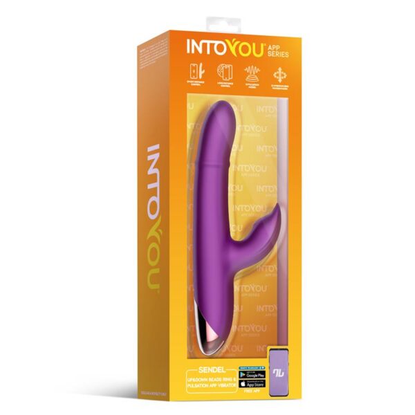 Sendel Vibrador con Anillo de Bolas Internas Up and Down y Pulsación con App