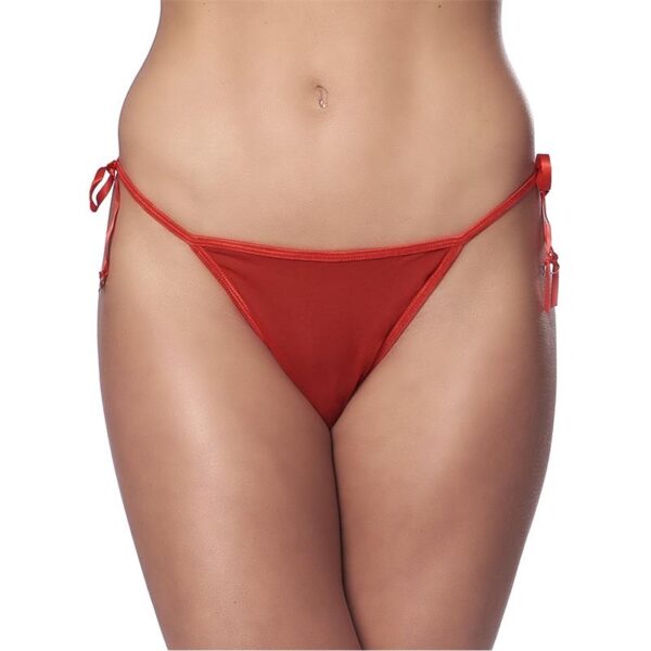 Tanga Fantasía Rojo Talla Unica