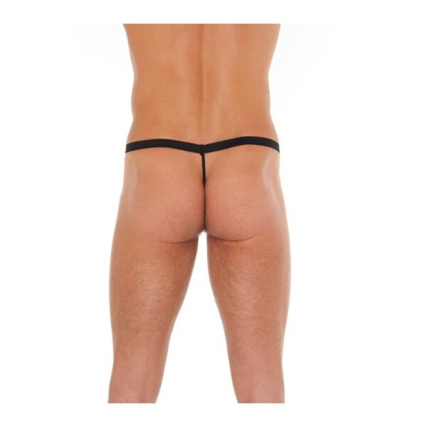 Tanga Negro Talla Única - Imagen 3