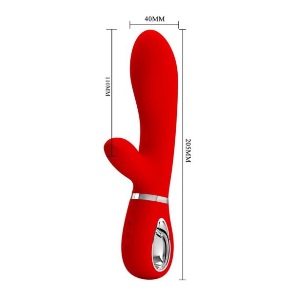 Thomas Vibrador Punto-G Rojo