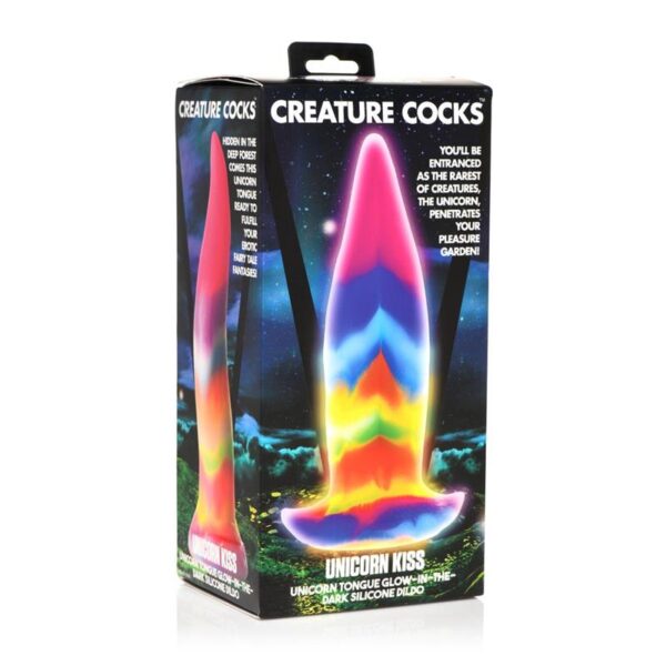 Unicorn Tongue Dildo Lengua Brilla en la Oscuridad 8.4 - Imagen 6