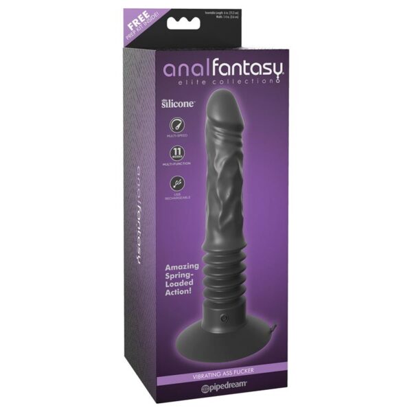 Vibrador Anal Ass Fucker Silicona USB - Imagen 4