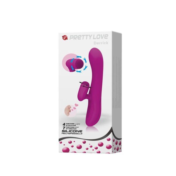 Vibrador Derrick Color Rosa