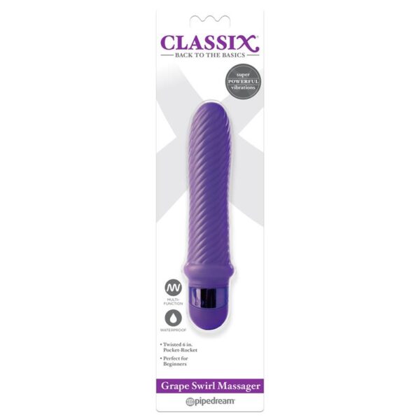 Vibrador Grape Swirl