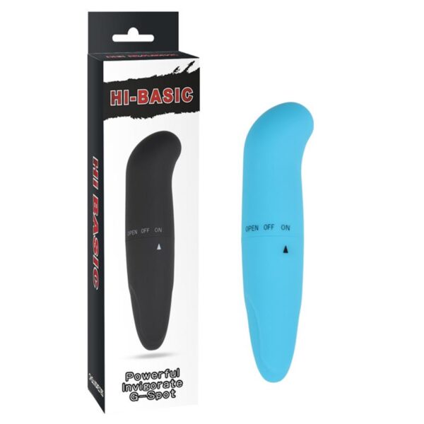 Vibrador Invigorate Punto G Azul