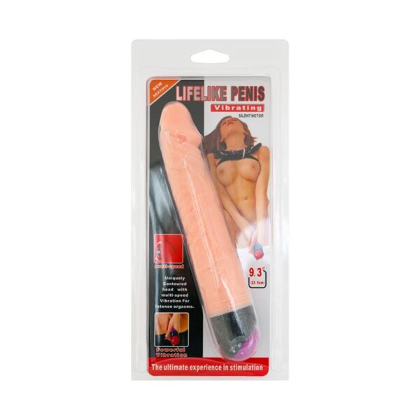 Vibrador Lifelike Penis 9,3 (23,5 cm) Color Natural