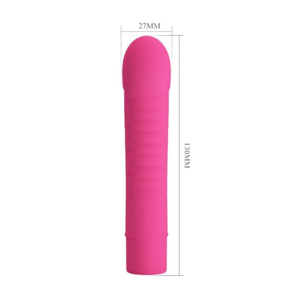 Vibrador Mick Silicona Rosa - Imagen 7