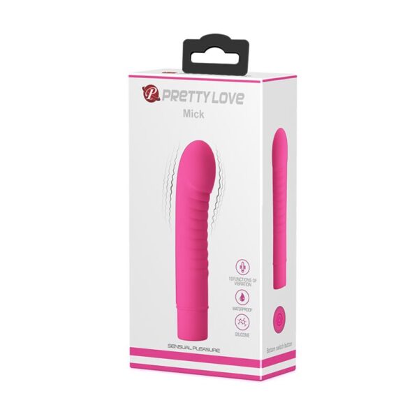 Vibrador Mick Silicona Rosa - Imagen 8